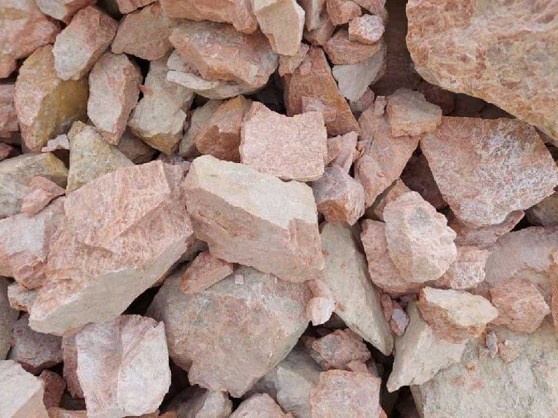 Potash Feldspar Lumps